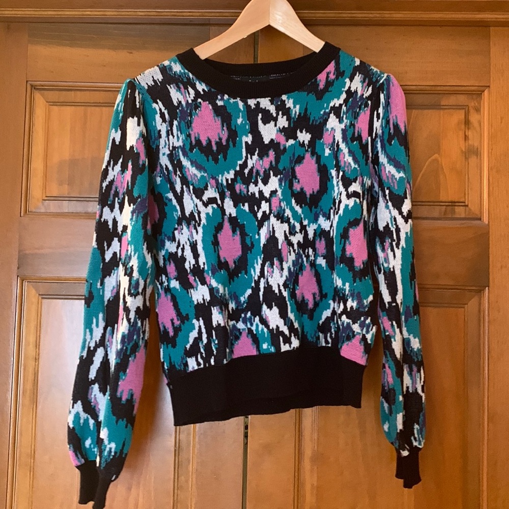 Multi color sweater